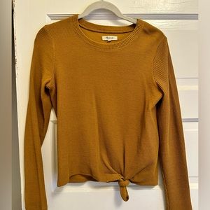 Madewell mustard sweater